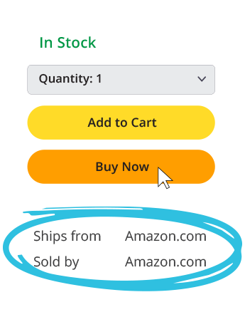 ships from amazon sold by amazon