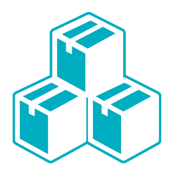stack of boxes icon